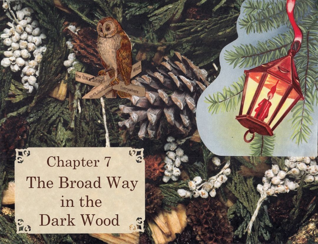 The Broad Way in the Dark Wood 1 panel 1